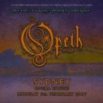 OPETH @ SYDNEY OPERA HOUSE - A SELL OUT