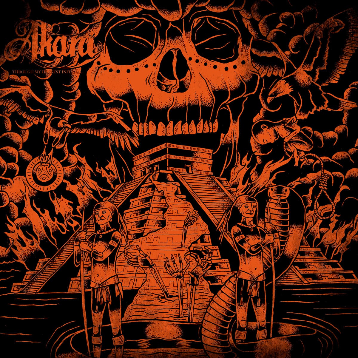 Akani - Through My Darkest Infernal - Album Cover