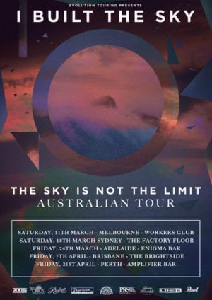 I Built The Sky Australian Tour
