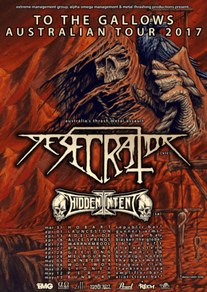 Desecrator Australian Tour