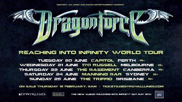 Dragonforce Australian Tour