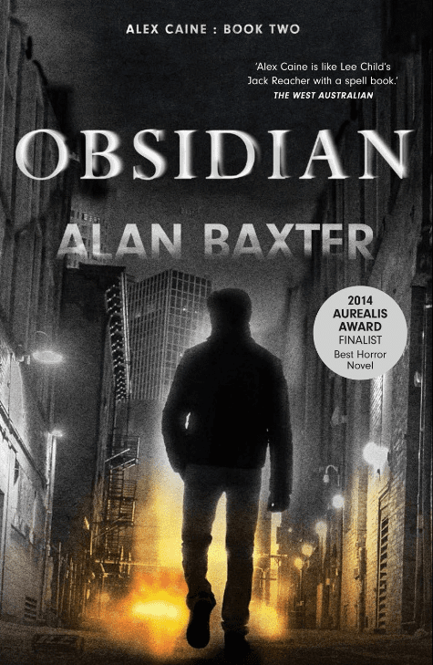 Obsidian By Alan Baxter : Book Two