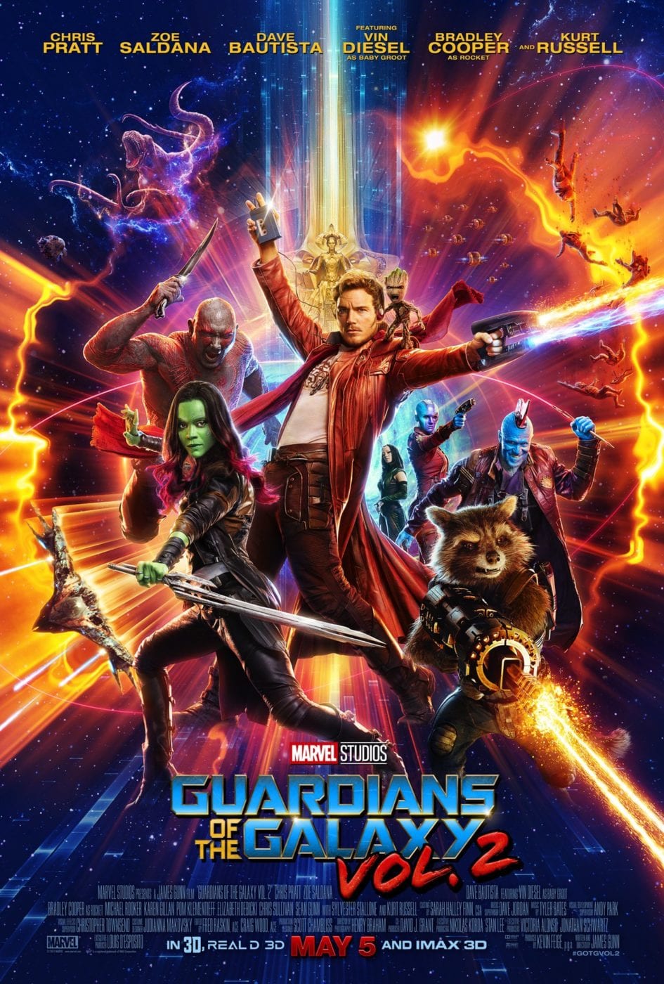 Guardians Of The Galaxy Vol. 2 poster
