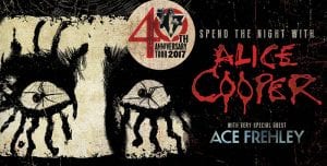 Alice Cooper & Ace Frehely Australian Tour