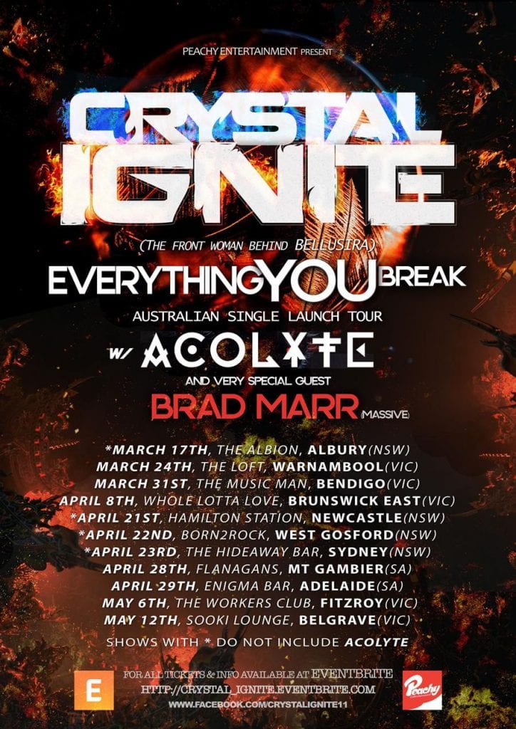 [AUS NEWS] CRYSTAL IGNITE Announces Tour | HEAVY Magazine