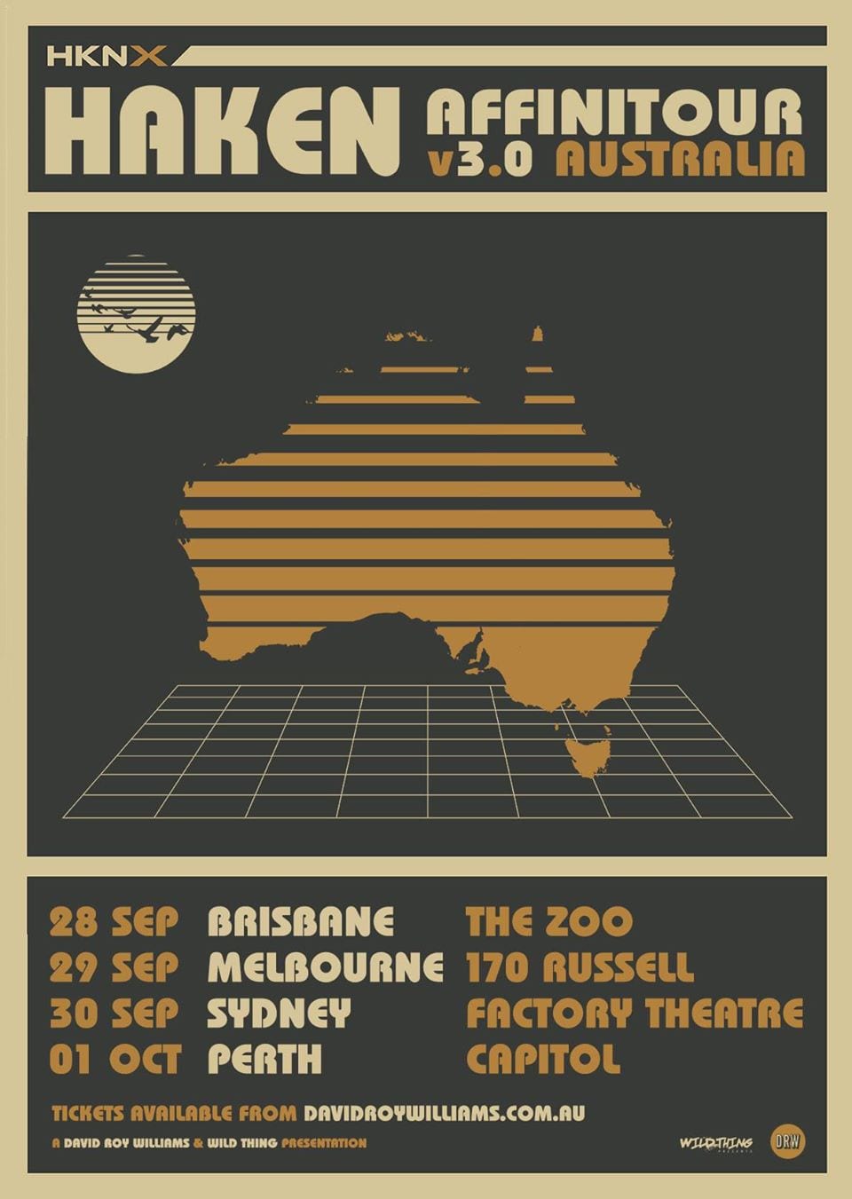 Haken Australian Tour