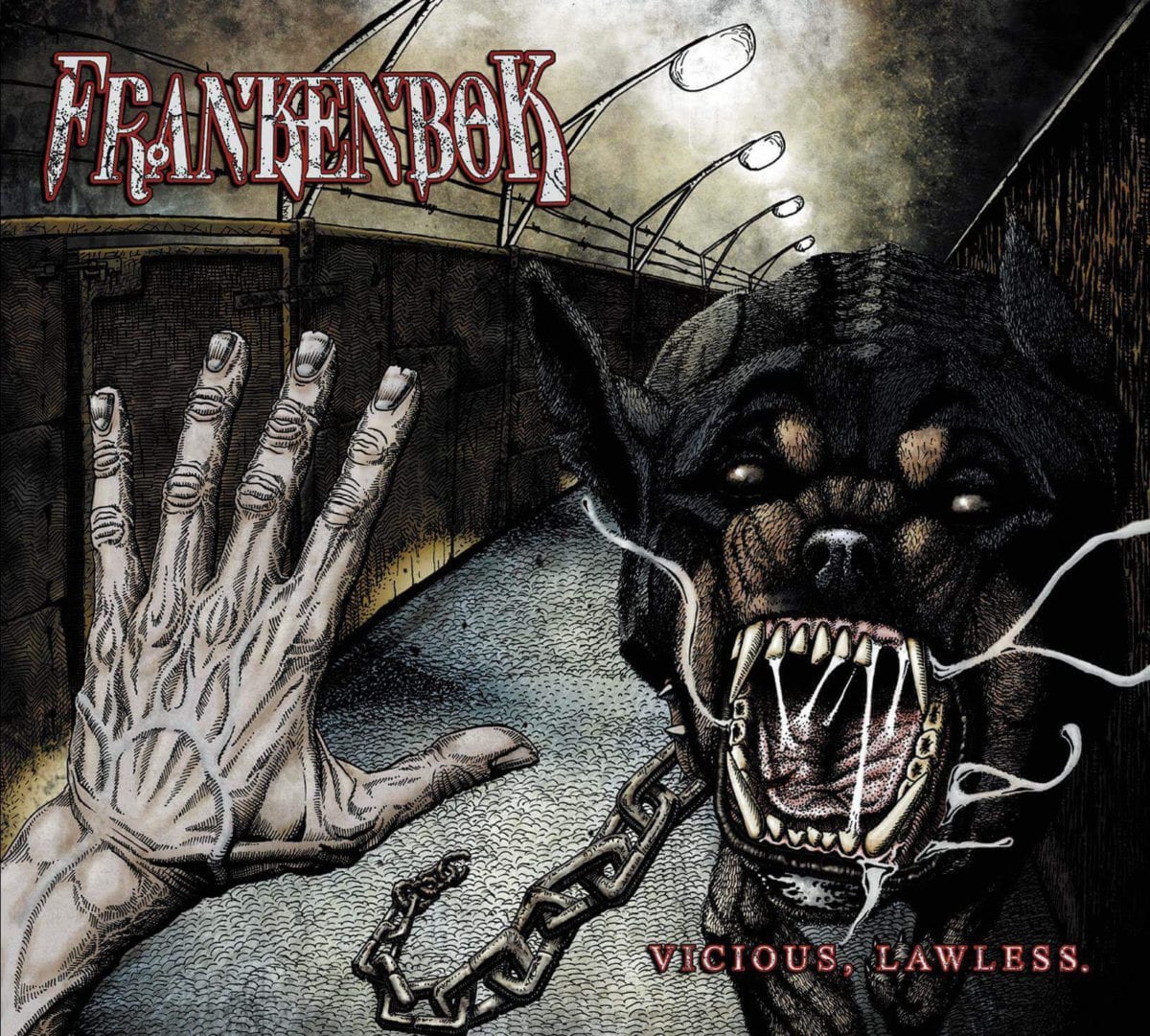 Frankenbok "Vicious, Lawless" Album Cover