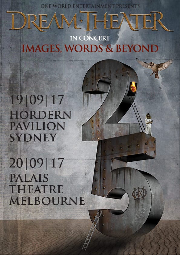 Dream Theater Australian Tour poster