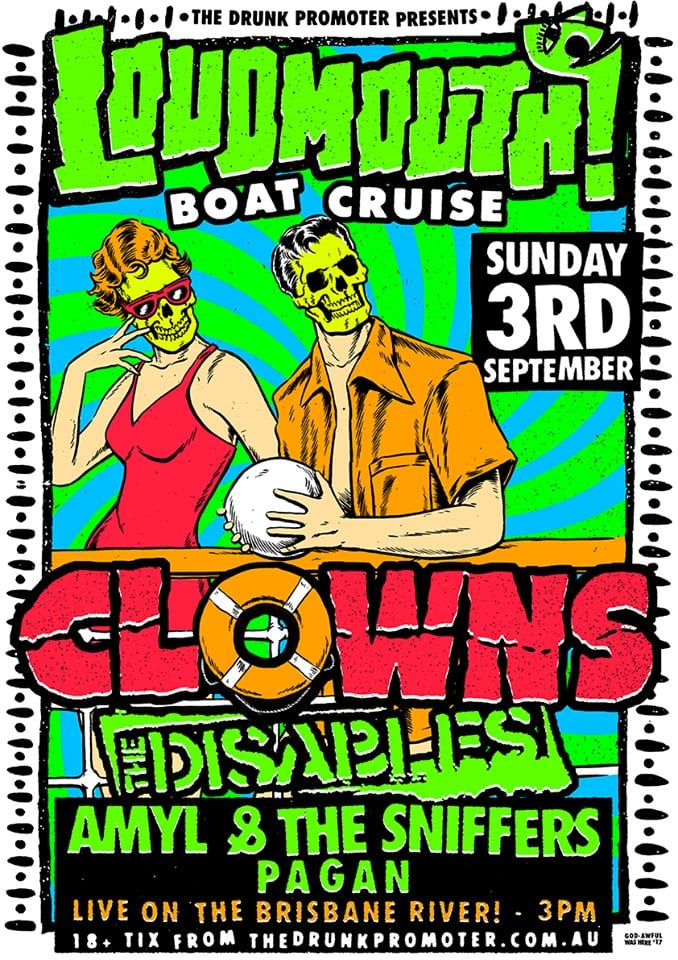 Loudmouth Boat Cruise Poster