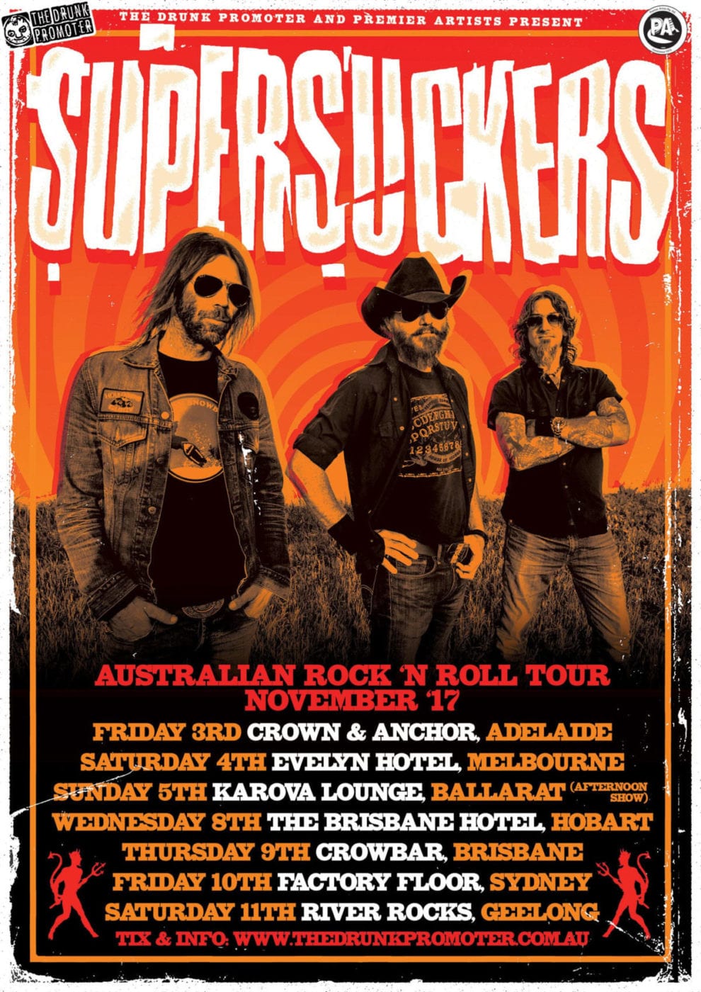 [AUS NEWS] SUPERSUCKERS Announce Australian Tour HEAVY Magazine