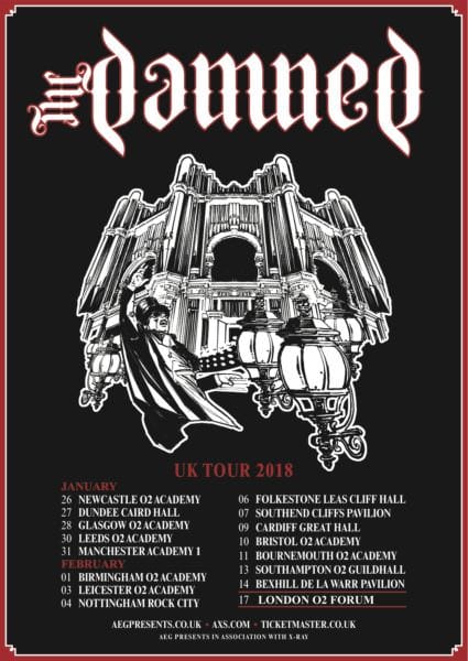 The Damned UK Tour