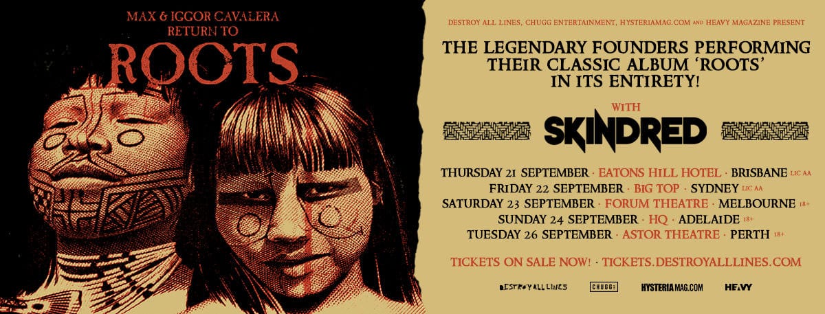 Roots Australian Tour poster
