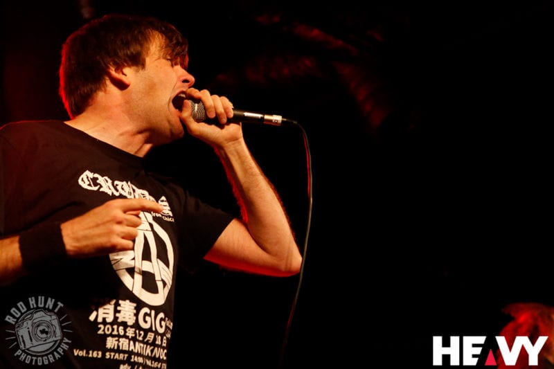 Napalm Death photo by Rod Hunt