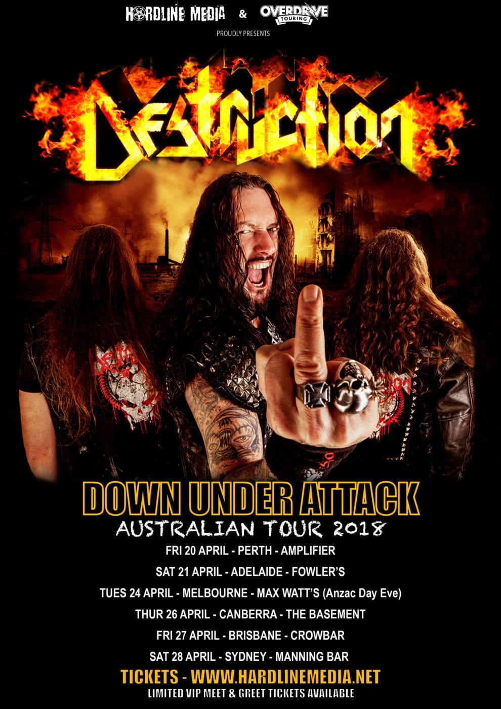 DESTRUCTION Tour Kicks Off Next Week HEAVY Magazine