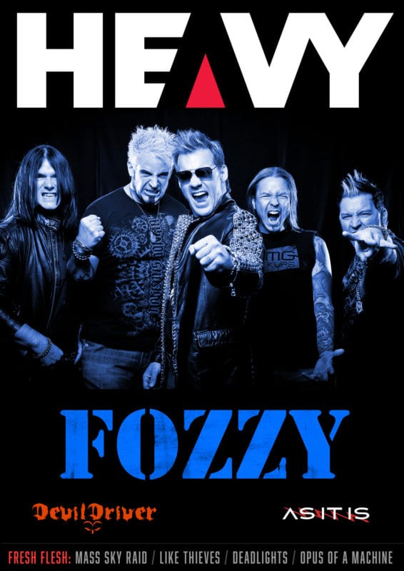 HEAVY MAG Cover with Fozzy