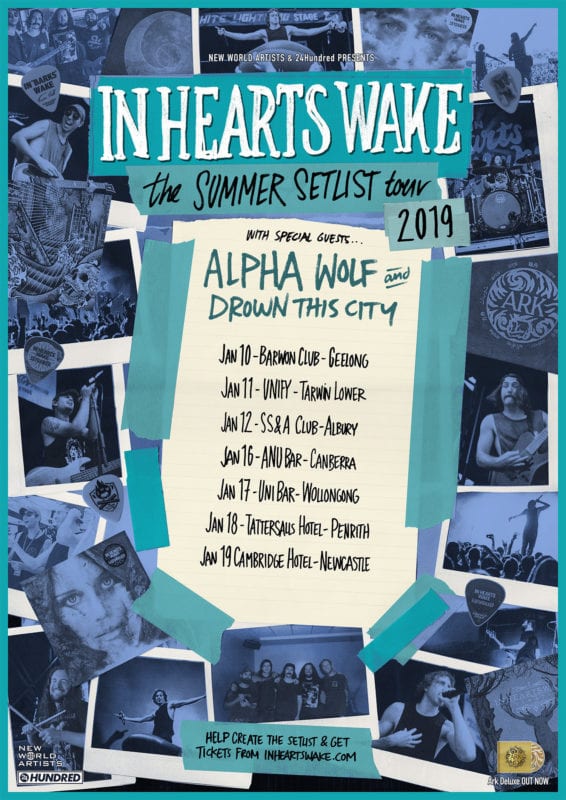 In Hearts Wake, Alpha Wolf and Drown This City