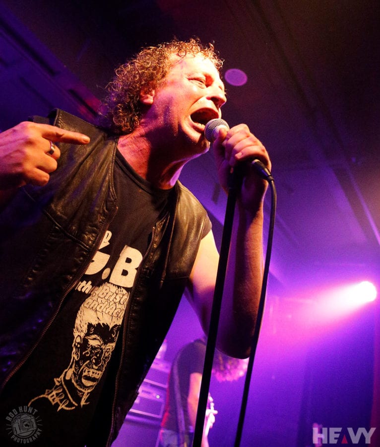 Photo of Voivod live in Sydney on January 26 2019 by Rod Hunt