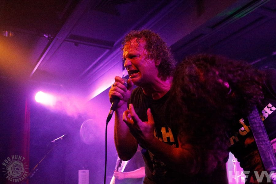 Photo of Voivod live in Sydney on January 26 2019 by Rod Hunt