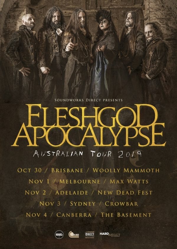 Fleshgod Apocalypse Australian Tour - HEAVY Magazine