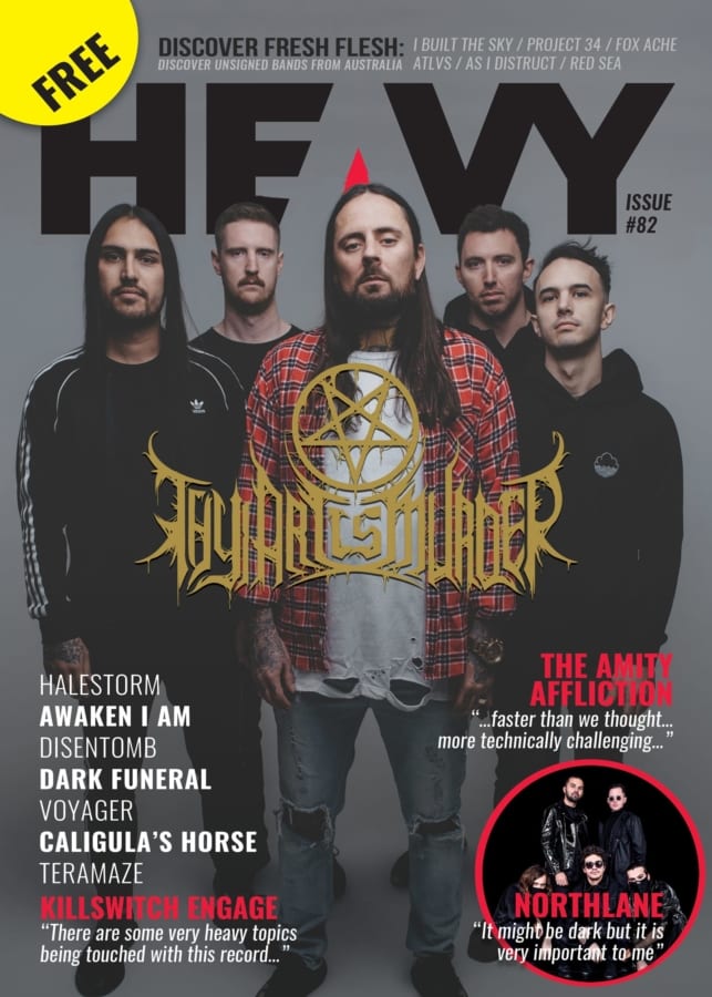 Cover of HEAVY Magazine - JUNE 19 - Issue #82