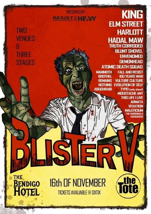Blister Metal Festival poster