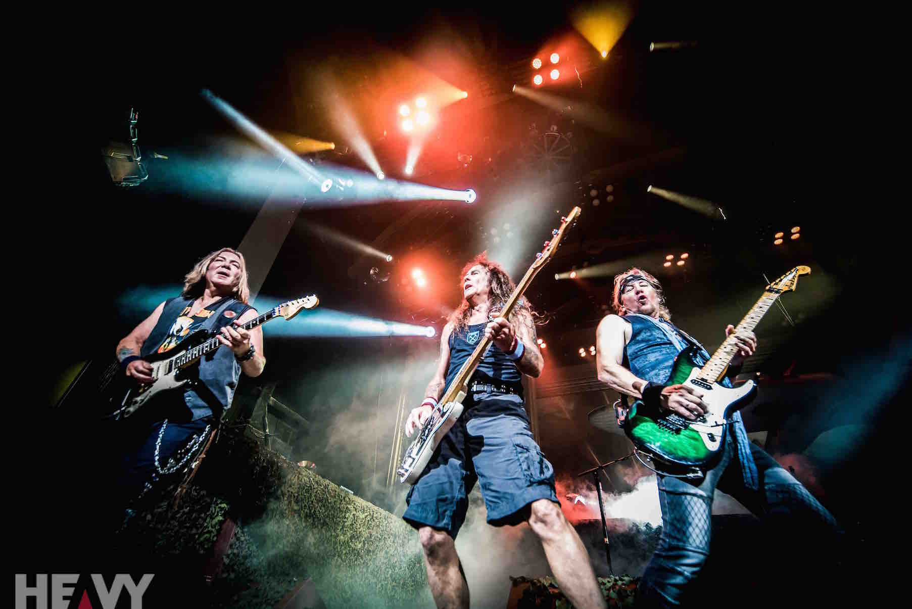 IRON MAIDEN at the PNC Pavilion, Charlotte, North Carolina, USA on 22/7