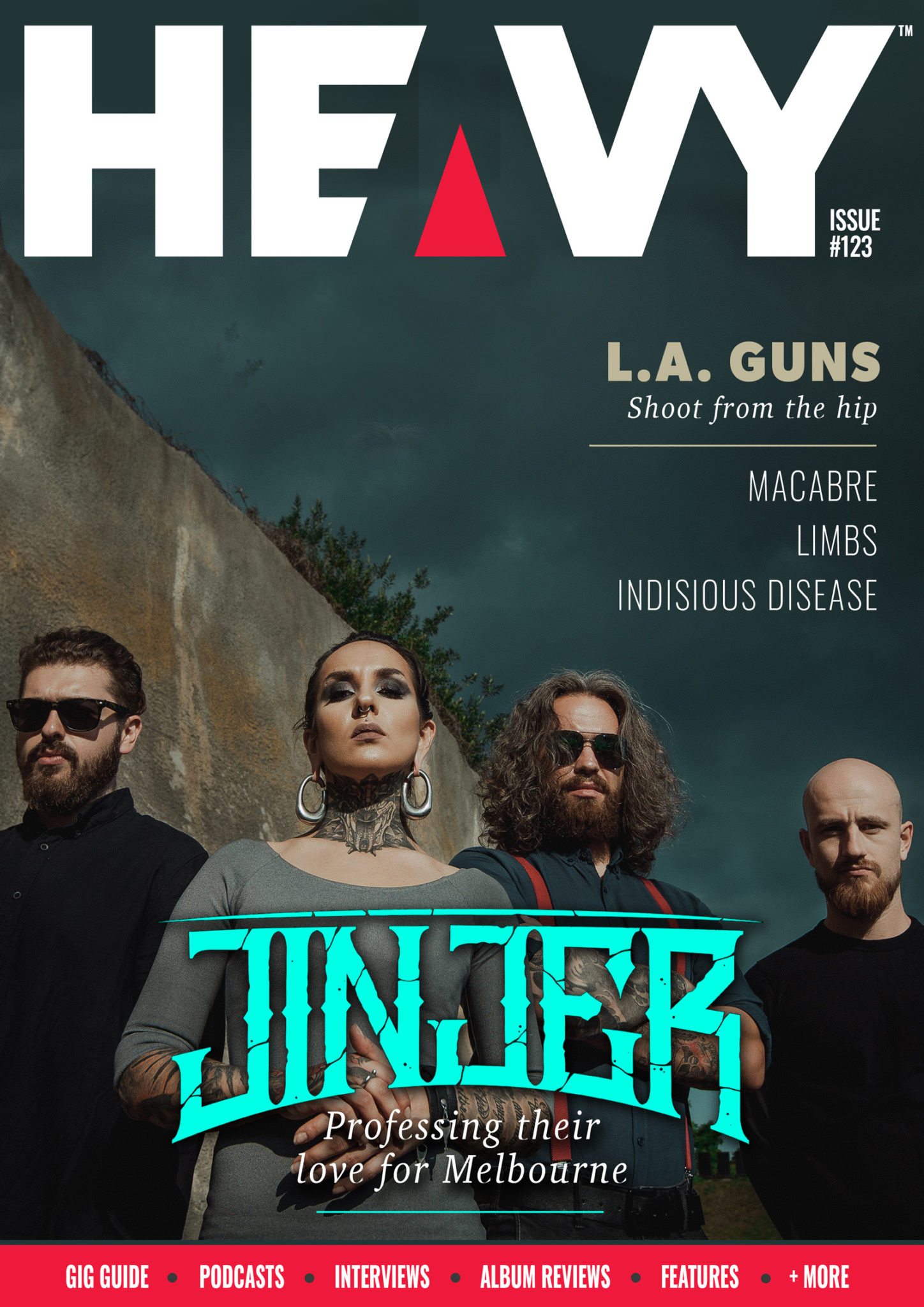 HEAVY Magazine cover