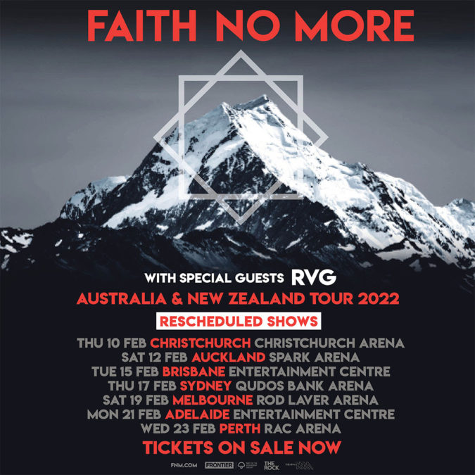 faith no more australian tour 2023