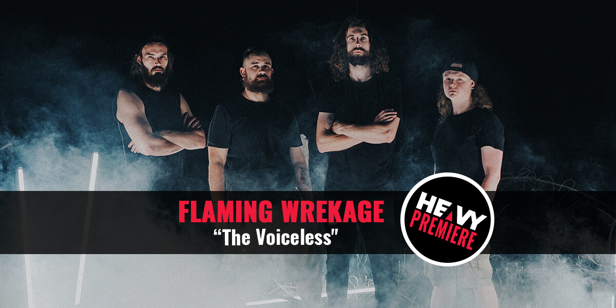 band photo of Flaming Wrekage