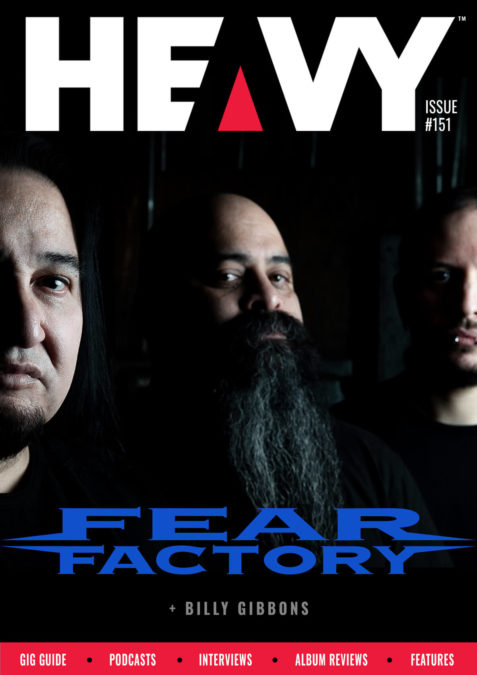 Heavy Magazine Cover #151 with Fear Factory