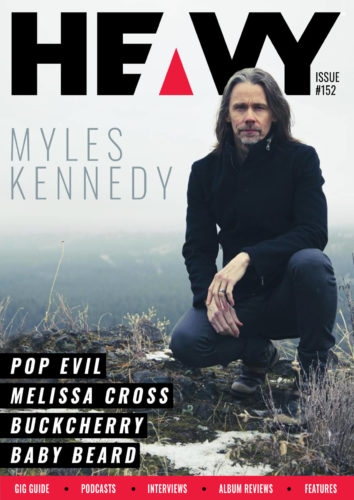 Heavy Magazine cover with Myles Kennedy