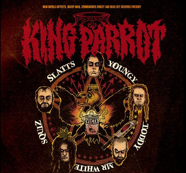 KING PARROT 10th Anniversary Tix Selling Fast