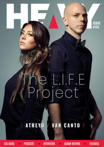 HEAVY Magazine cover with The L.I.F.E. Project