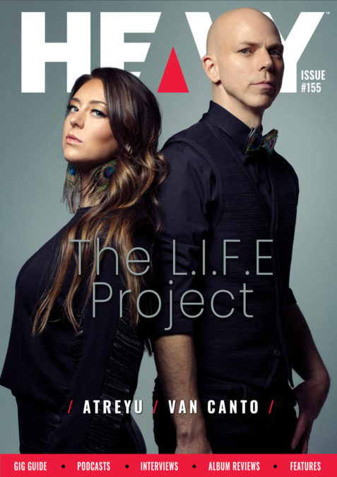 HEAVY Magazine cover with The L.I.F.E. Project