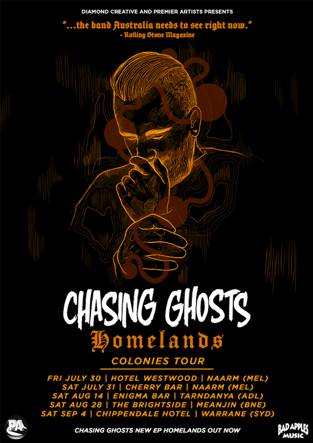 CHASING GHOSTS On Tour