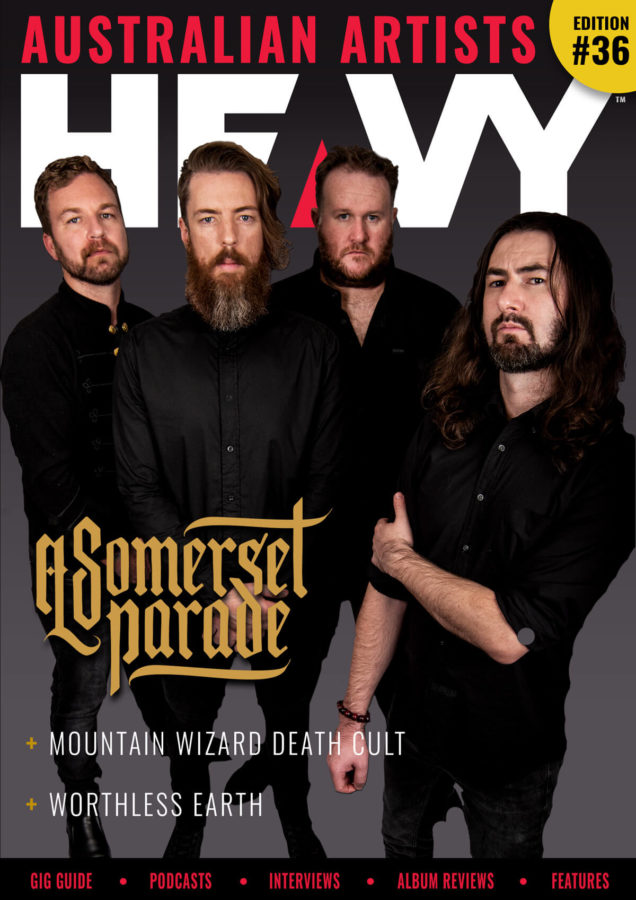 HEAVY Australia cover #36 with A Somerset Parade