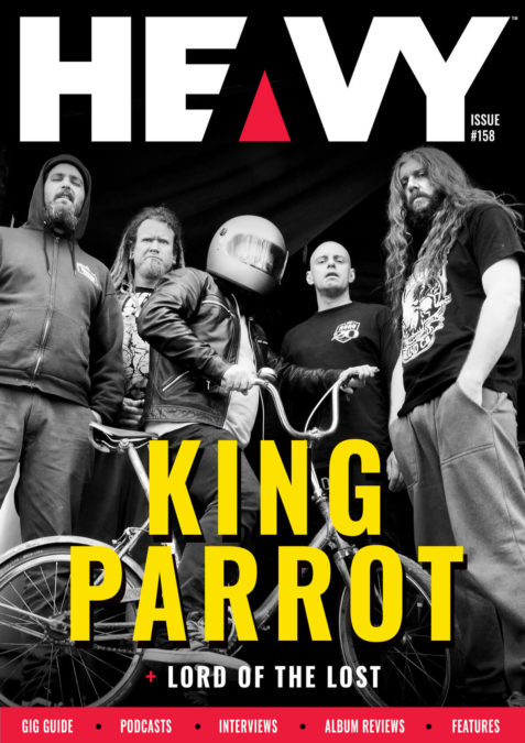 HEAVY Magazine King Parrot Cover #158