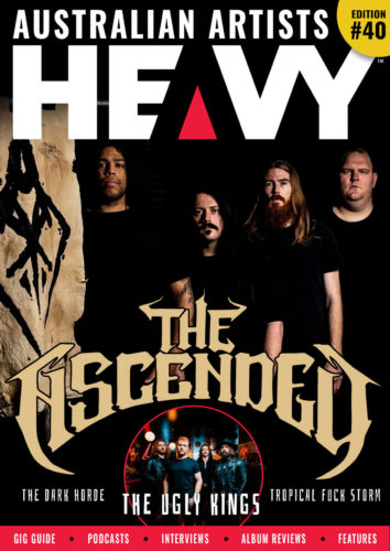 HEAVY Magazine cover with The Ascended