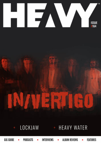HEAVY Magazine cover with In/Vertigo