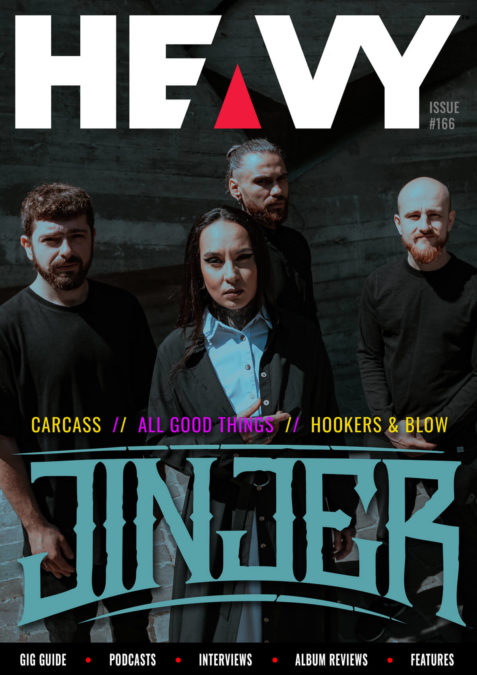 HEAVY Magazine Cover #166 with Jinjer