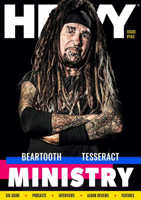 HEAVY Magazine Cover with Ministry