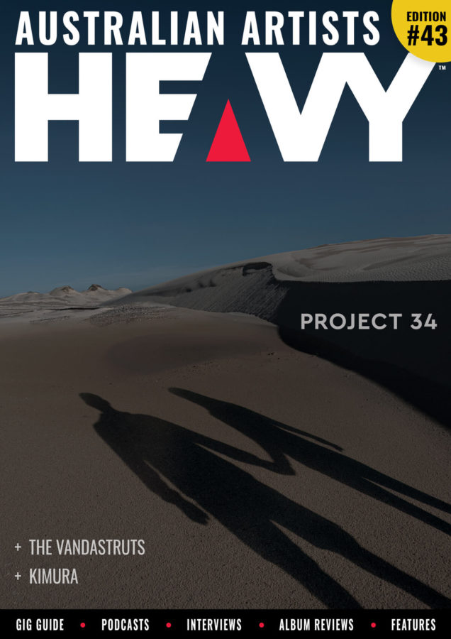 HEAVY Magazine cover with Project 34