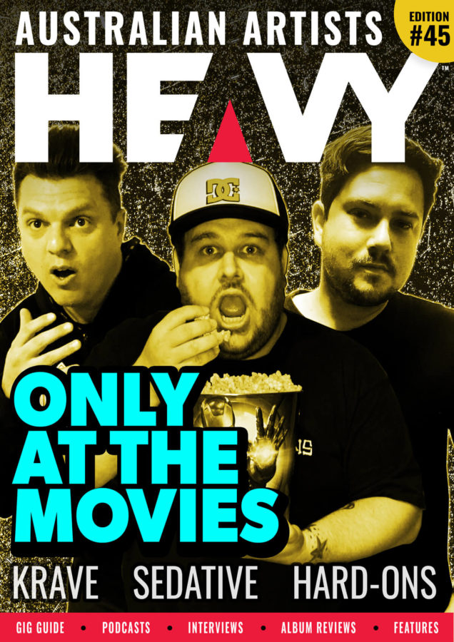 HEAVY Magazine cover with Only At The Movies