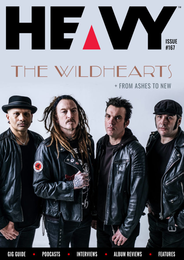 HEAVY Magazine cover with The Wildhearts