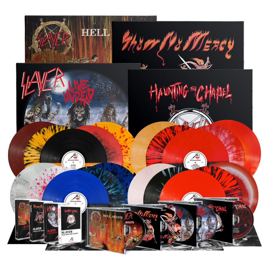 SLAYER With Re-Issues
