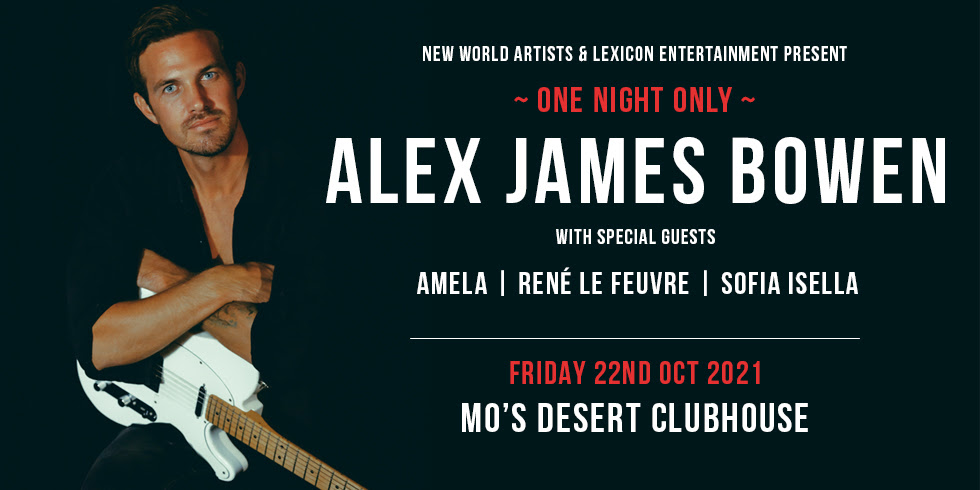 ALEX JAMES BOWEN For One Night Only