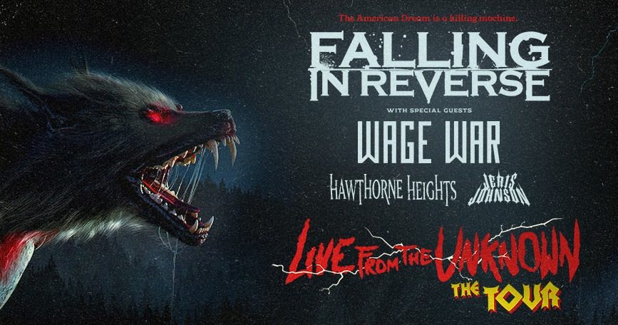 FALLING IN REVERSE With US Tour Dates
