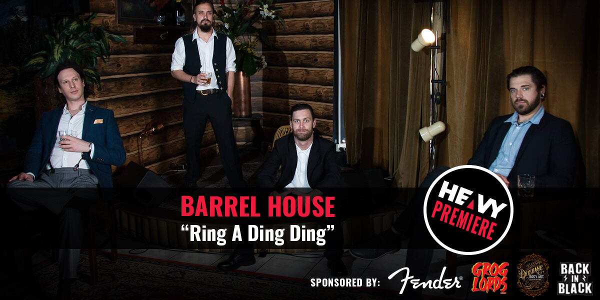 Premiere: BARRELHOUSE “Ring A Ding Ding”