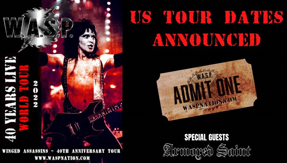 W.A.S.P To Hit The Road To Celebrate 40 Years