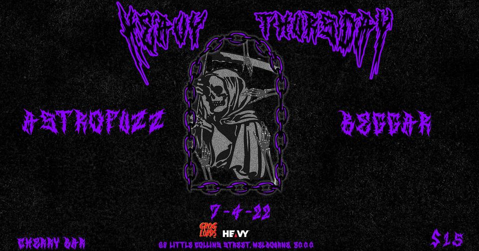HEAVY THURSDAY’s At CHERRY BAR With ASTROFUZZ & BEGGAR This Week